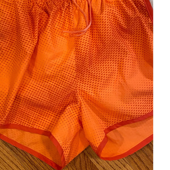 Nike Dri-FIT Brief Lined Orange Running Athletic Cross Fit Fitness Shorts Size S - Picture 4 of 7